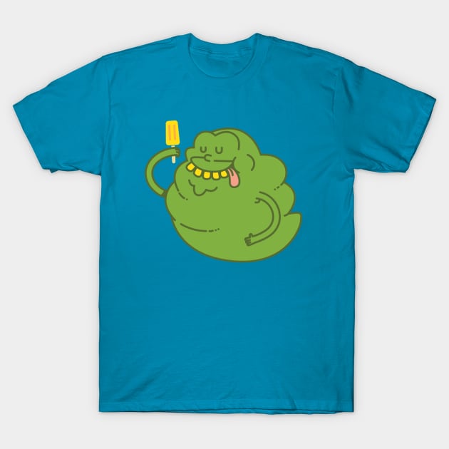 Green Ghost T-Shirt by ppmid